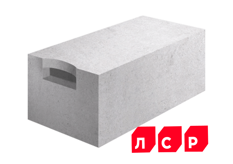 Газобетон ЛСР Сертолово D500 375х250х625 мм